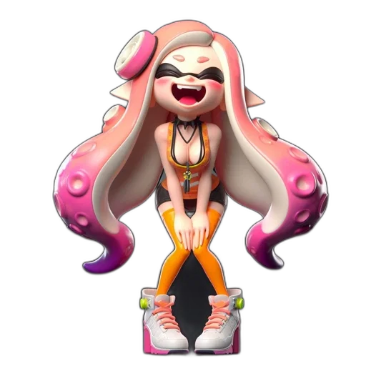 dress, hair, staff, animal transparent PNG cut-out