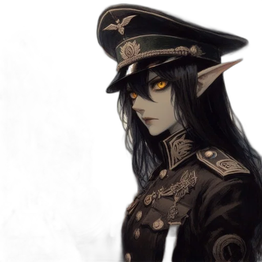 staff, hat, face, crown transparent PNG cut-out