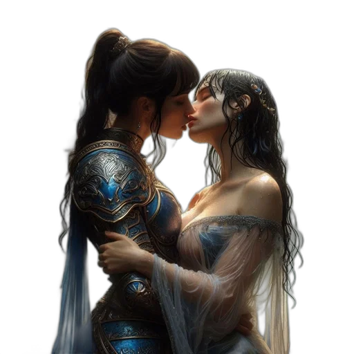 fantasy art, concept art, photorealistic, comic book art transparent PNG cut-out