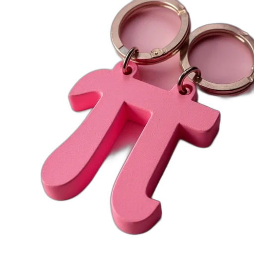 jewelry, 3d render, pink, symbol transparent PNG cut-out