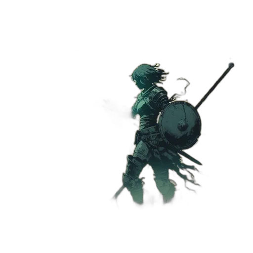 weapon, robot, staff, creature transparent PNG cut-out