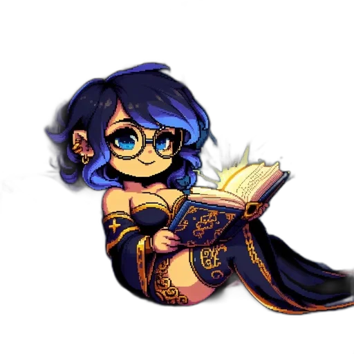 staff, fantasy art, pixel art, concept art transparent PNG cut-out