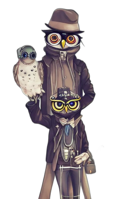 mask, jacket, staff, animal transparent PNG cut-out