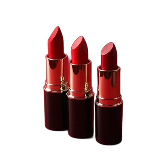 red, lipstick, palette, lipsticks transparent PNG cut-out