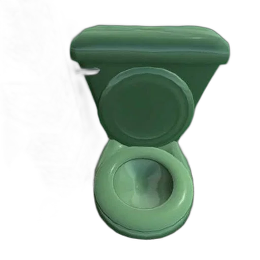 jewelry, staff, 3d render, green transparent PNG cut-out