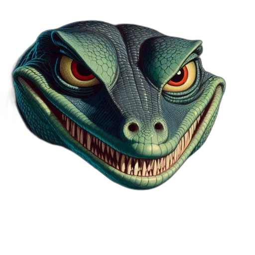 mask, dragon, creature, face transparent PNG cut-out