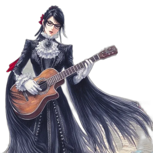 dress, concept art, fantasy art, anime transparent PNG cut-out