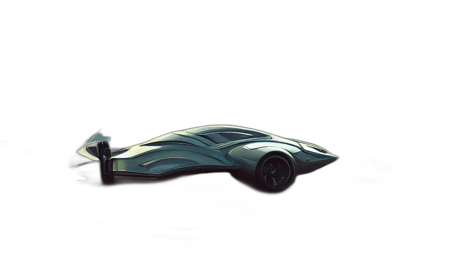 car, concept art, 3d render, photorealistic transparent PNG cut-out