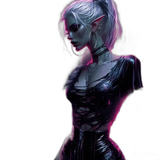 dress, robot, jacket, face transparent PNG cut-out