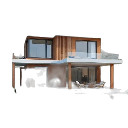 furniture, building, 3d render, concept art transparent PNG cut-out