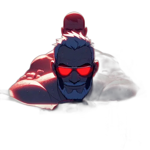 mask, jacket, robot, creature transparent PNG cut-out