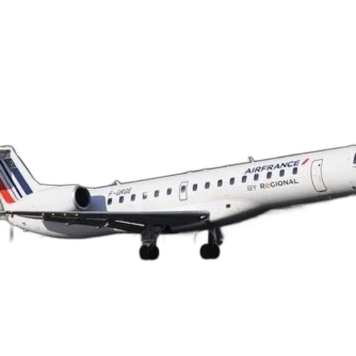 air, france, regional, airplane transparent PNG cut-out