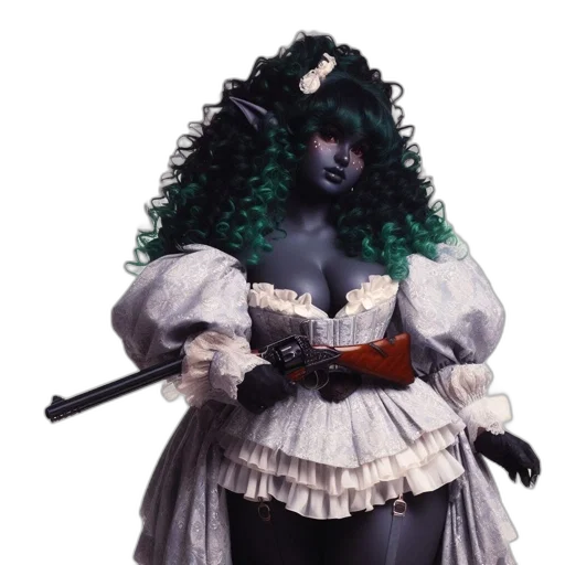 staff, dress, mask, weapon transparent PNG cut-out