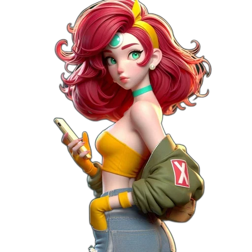 staff, jacket, weapon, concept art transparent PNG cut-out