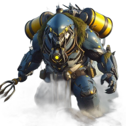 robot, creature, weapon, concept art transparent PNG cut-out