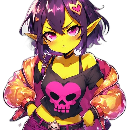weapon, creature, staff, robot transparent PNG cut-out