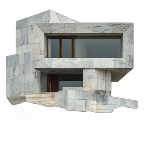 building, 3d render, concept art, photorealistic transparent PNG cut-out