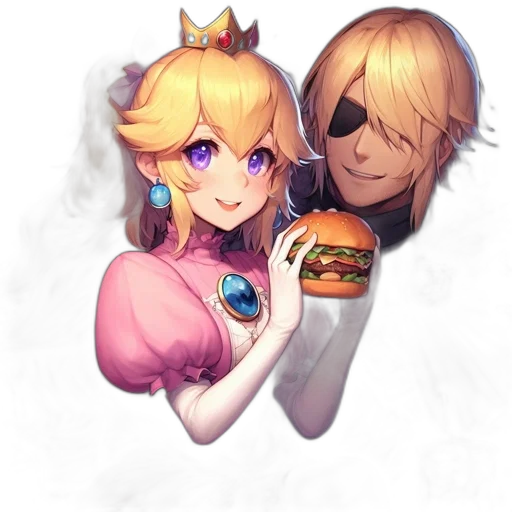food, crown, staff, weapon transparent PNG cut-out