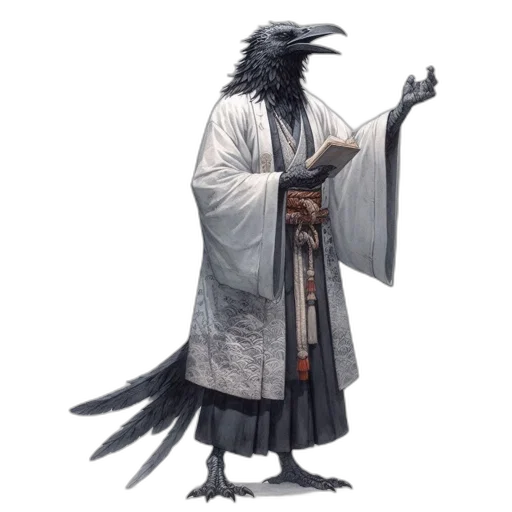dragon, staff, creature, concept art transparent PNG cut-out
