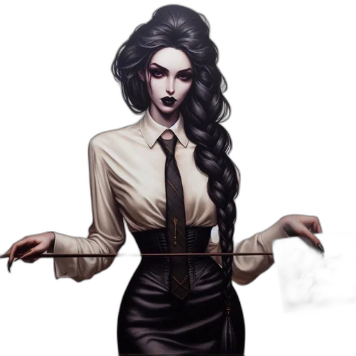 dress, staff, fantasy art, concept art transparent PNG cut-out
