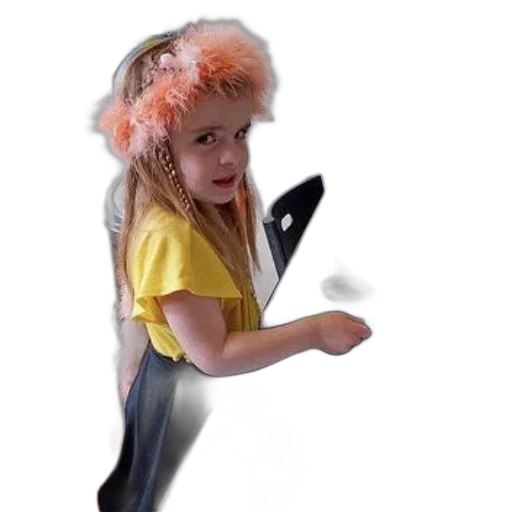 hair, staff, creature, hat transparent PNG cut-out