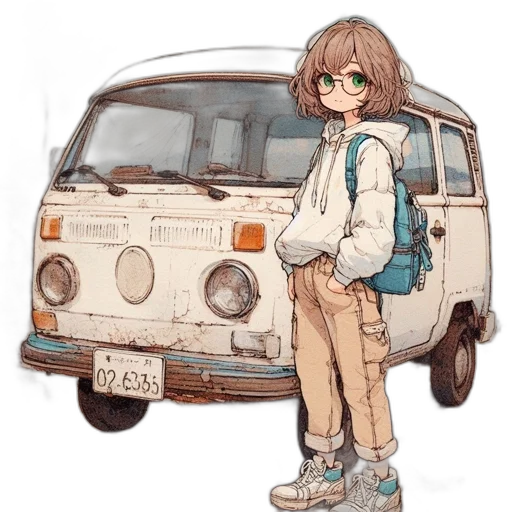 car, jacket, robot, animal transparent PNG cut-out