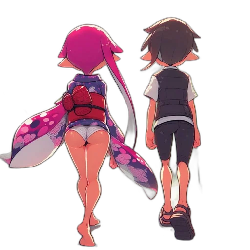 jacket, dress, weapon, creature transparent PNG cut-out