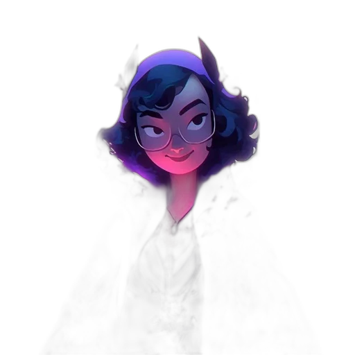crown, dress, face, staff transparent PNG cut-out