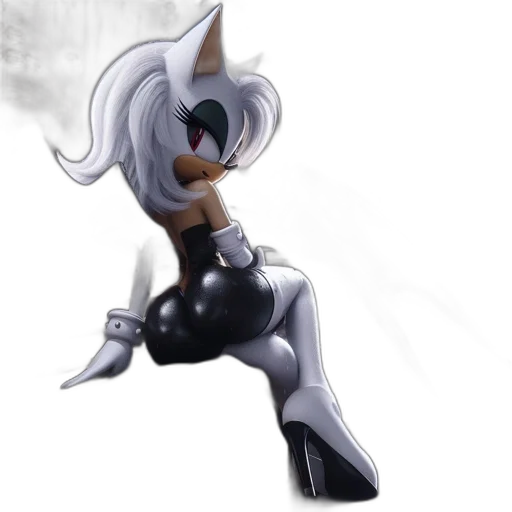 robot, staff, hair, concept art transparent PNG cut-out