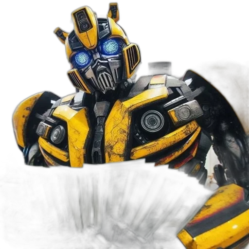robot, mask, creature, weapon transparent PNG cut-out