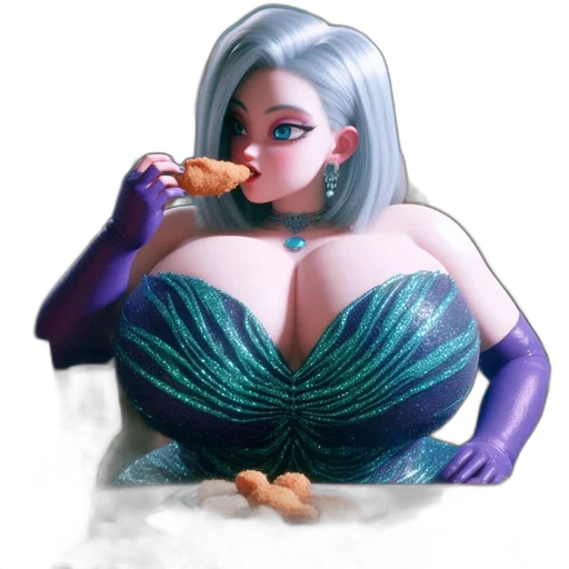 food, dress, concept art, fantasy art transparent PNG cut-out