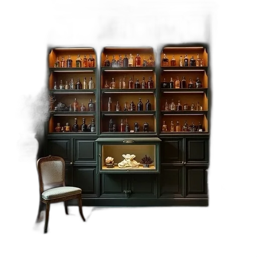 furniture, concept art, 3d render, photorealistic transparent PNG cut-out