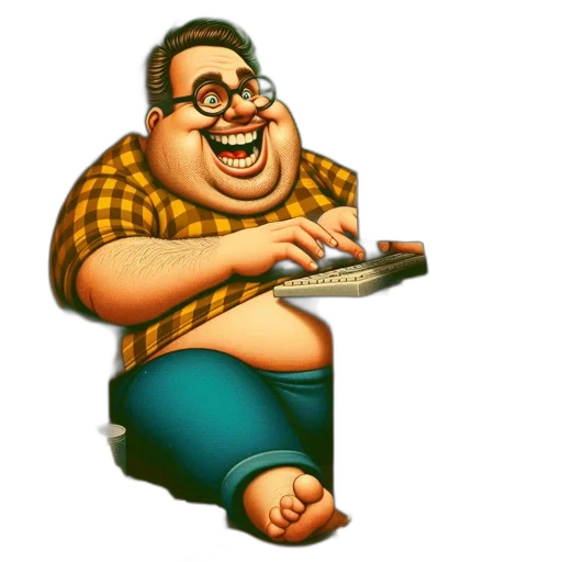 staff, food, robot, furniture transparent PNG cut-out
