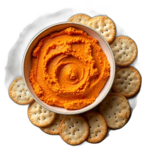 food, plate, carrot, dip transparent PNG cut-out