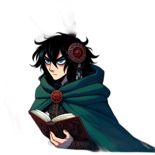 staff, mask, weapon, flower transparent PNG cut-out