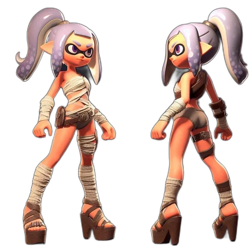 weapon, dress, concept art, 3d render transparent PNG cut-out