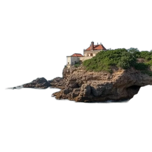 building, umbrella, hair, photorealistic transparent PNG cut-out