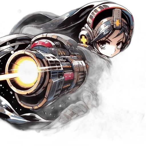 weapon, car, concept art, anime transparent PNG cut-out