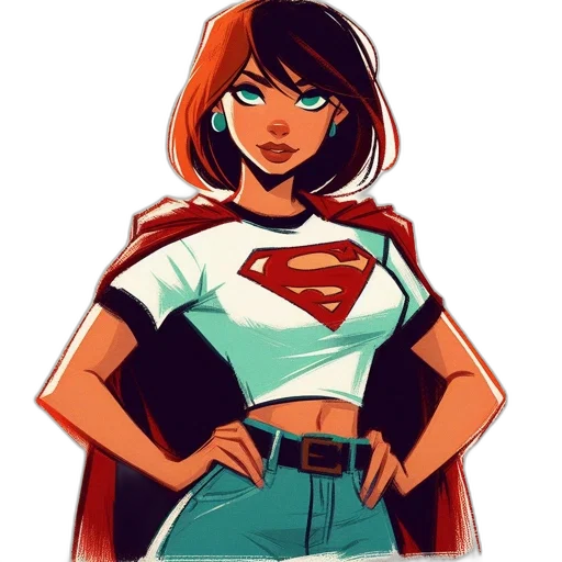 comic book art, concept art, cartoon, pixel art transparent PNG cut-out