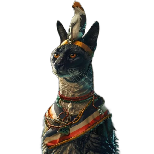 animal, staff, dragon, mask transparent PNG cut-out