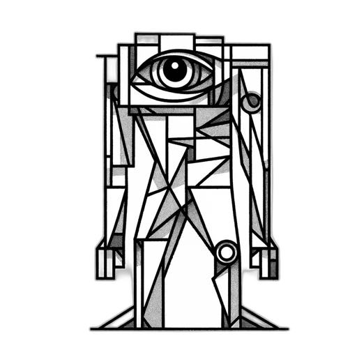 robot, face, furniture, dress transparent PNG cut-out