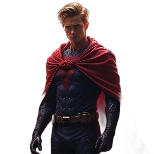 jacket, comic book art, concept art, 3d render transparent PNG cut-out