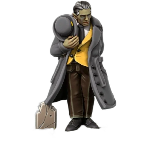 jacket, concept art, 3d render, comic book art transparent PNG cut-out