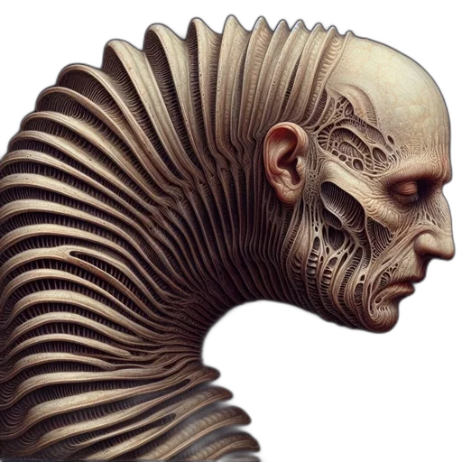 mask, creature, face, hair transparent PNG cut-out