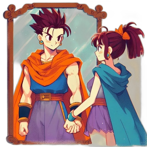 sword, dress, anime, concept art transparent PNG cut-out