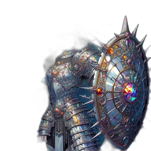 weapon, crown, robot, mask transparent PNG cut-out