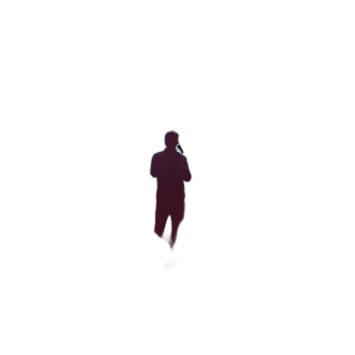robot, creature, staff, face transparent PNG cut-out