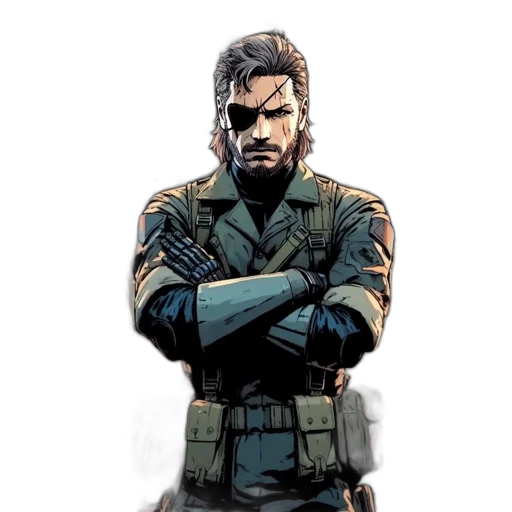 jacket, comic book art, concept art, cartoon transparent PNG cut-out