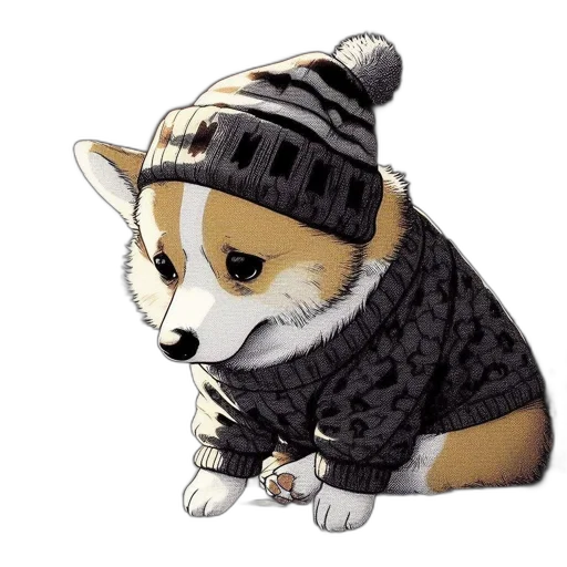 hat, animal, jacket, creature transparent PNG cut-out