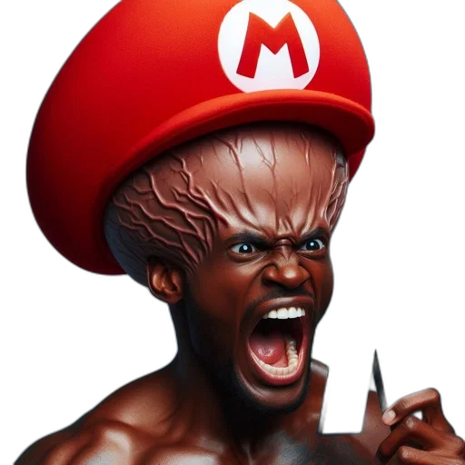 hat, creature, face, hair transparent PNG cut-out